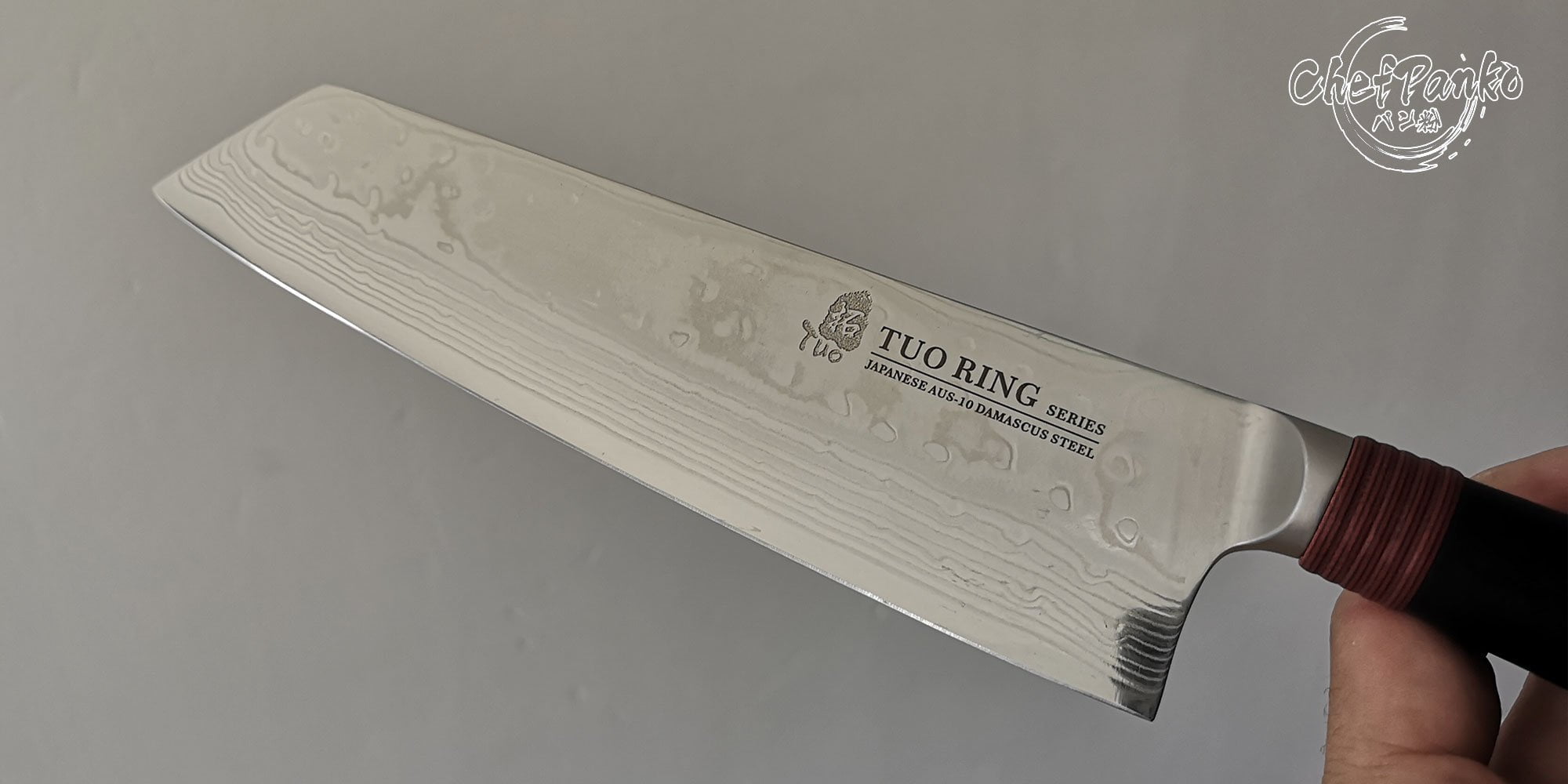 TUO Cutlery Kiritsuke Ring R Series Knife Review ChefPanko