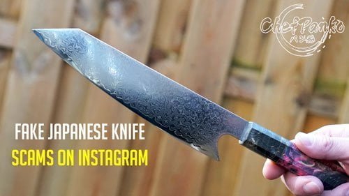 Beware of Fake Japanese Knife Scams - ChefPanko