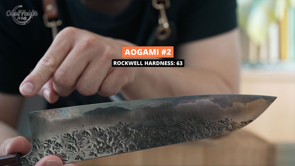 Aogami #2 Steel HRC:63