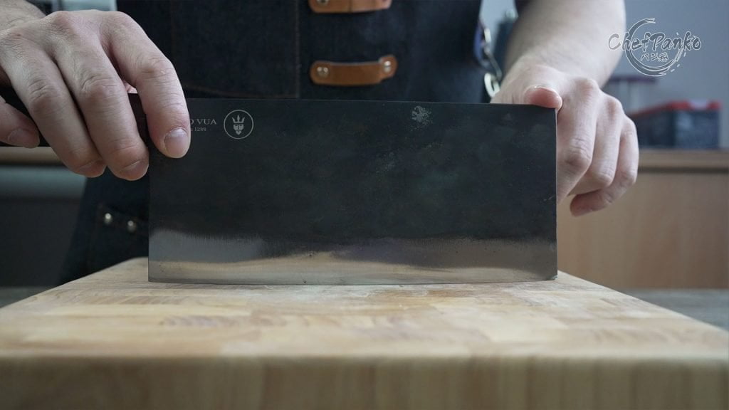 Dao Vua Classic V2 Chinese Vegetable Cleaver Profile