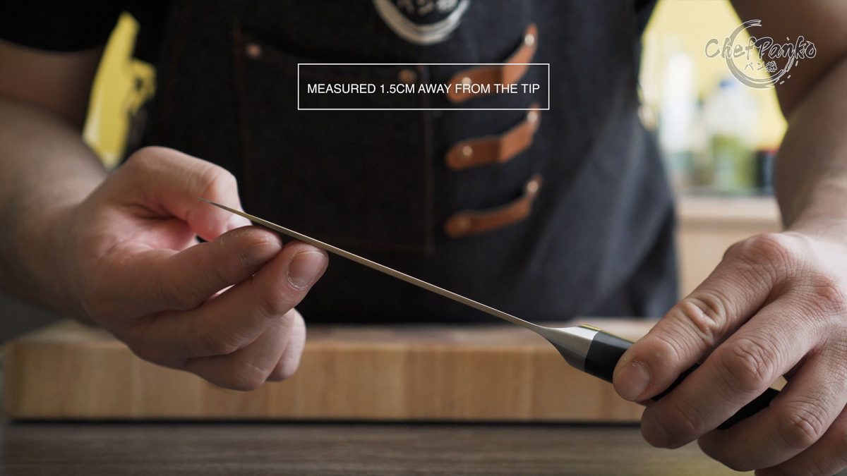 Linoroso Santoku Knife Review Mako Series ChefPanko