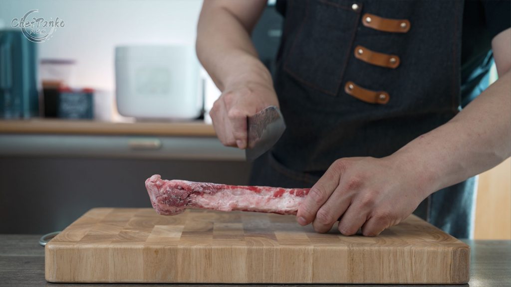 Don't chop bones with the Gyuto!