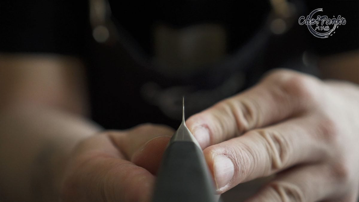 Linoroso Santoku Knife Review Mako Series ChefPanko