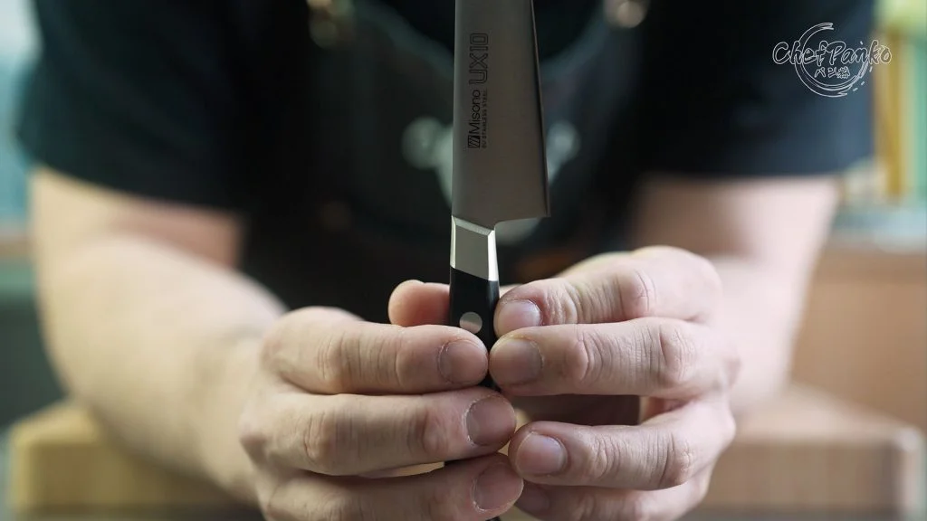 Misono UX10 Petty Knife Review - 130mm - ChefPanko