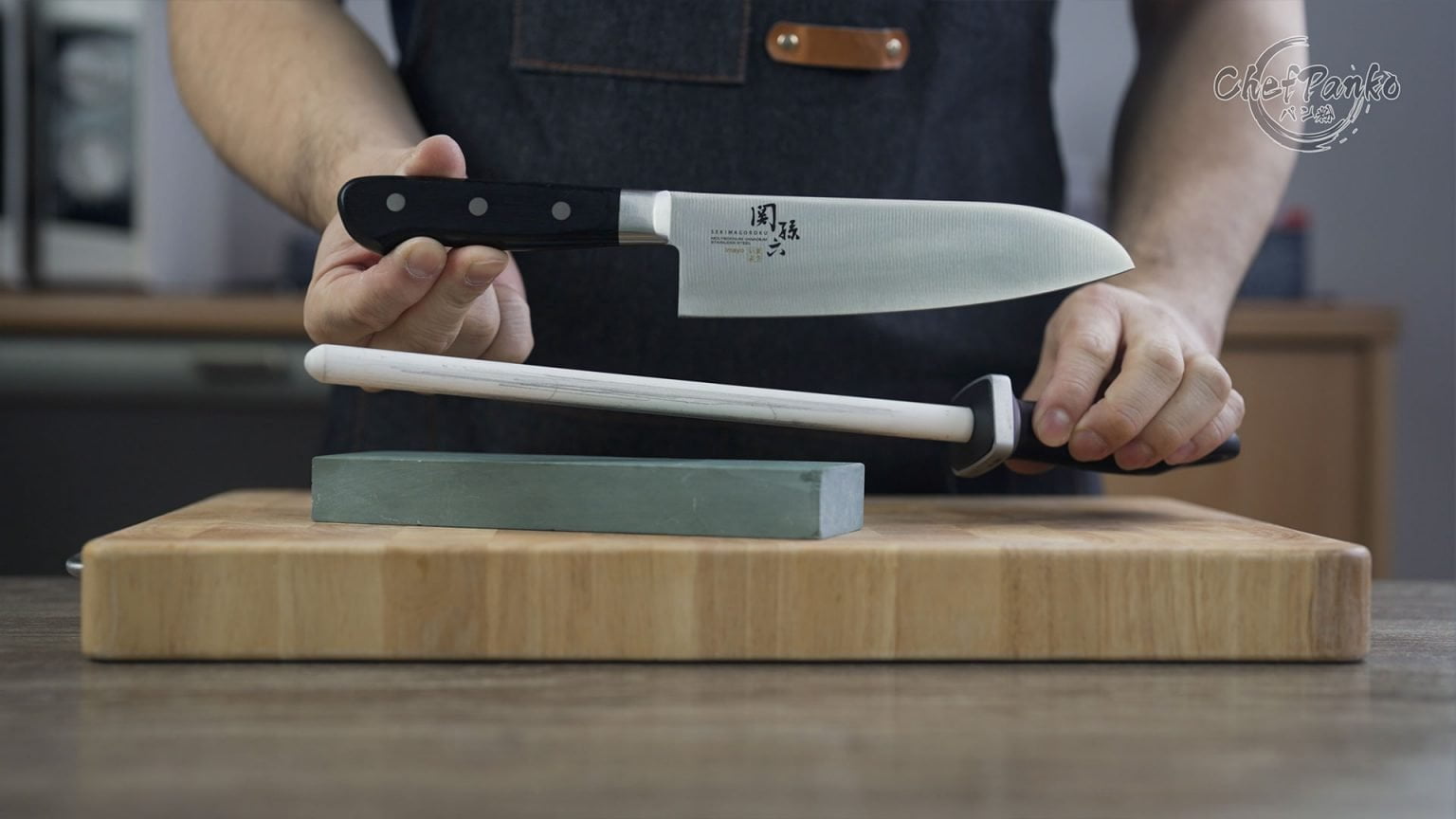 Kai Seki Magoroku Santoku Review Imayo Series 165mm ChefPanko