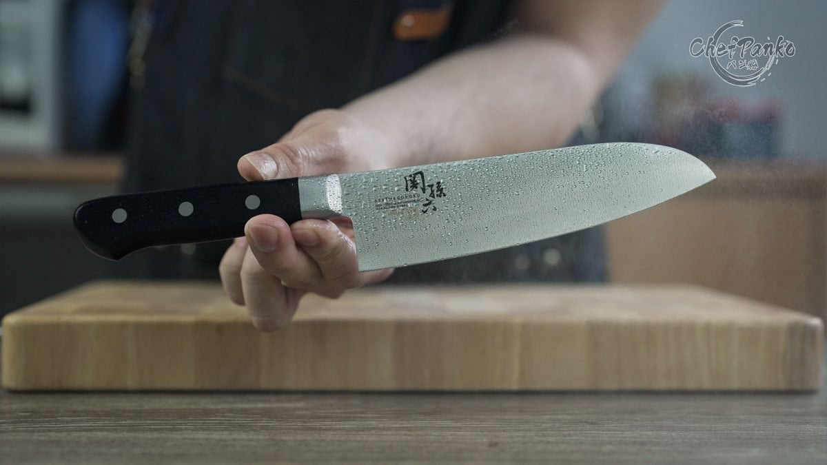 Kai Seki Magoroku Santoku Review Imayo Series 165mm ChefPanko