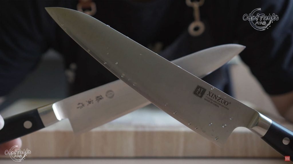 Tojiro DP3 Gyuto VS Xinzuo 440C Chef Knife (Gyuto)