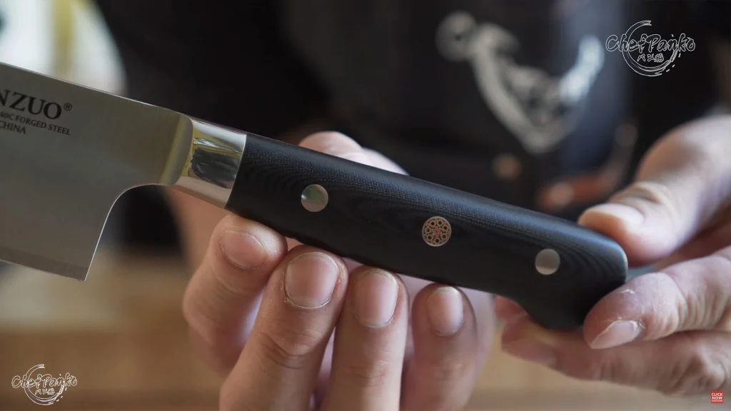 Xinzuo Chef Knife Review 440C Steel - Gyuto - ChefPanko