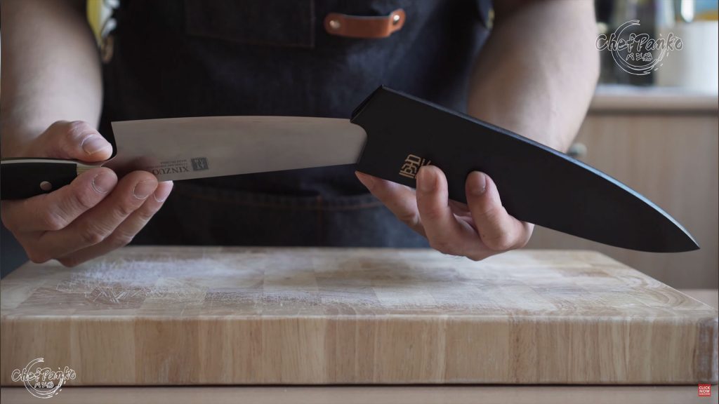 Xinzuo 440C Chef Knife (Gyuto) - Saya