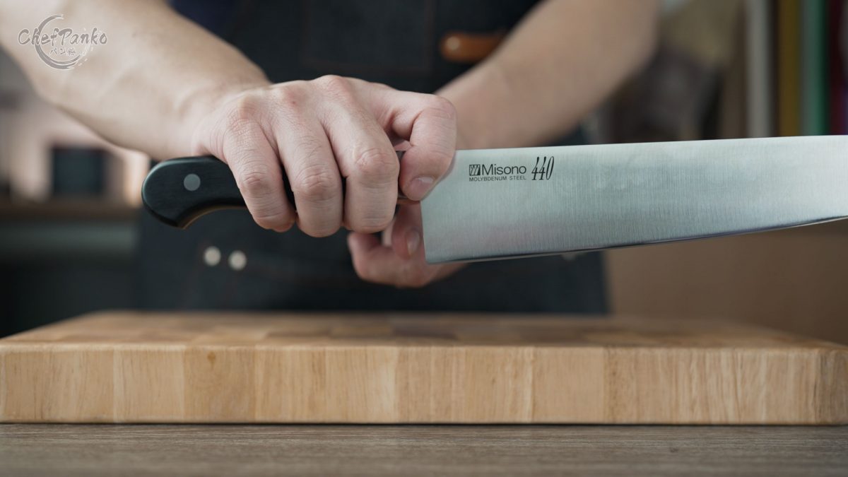 Misono 440 and Misono Handmade Gyuto Review ChefPanko