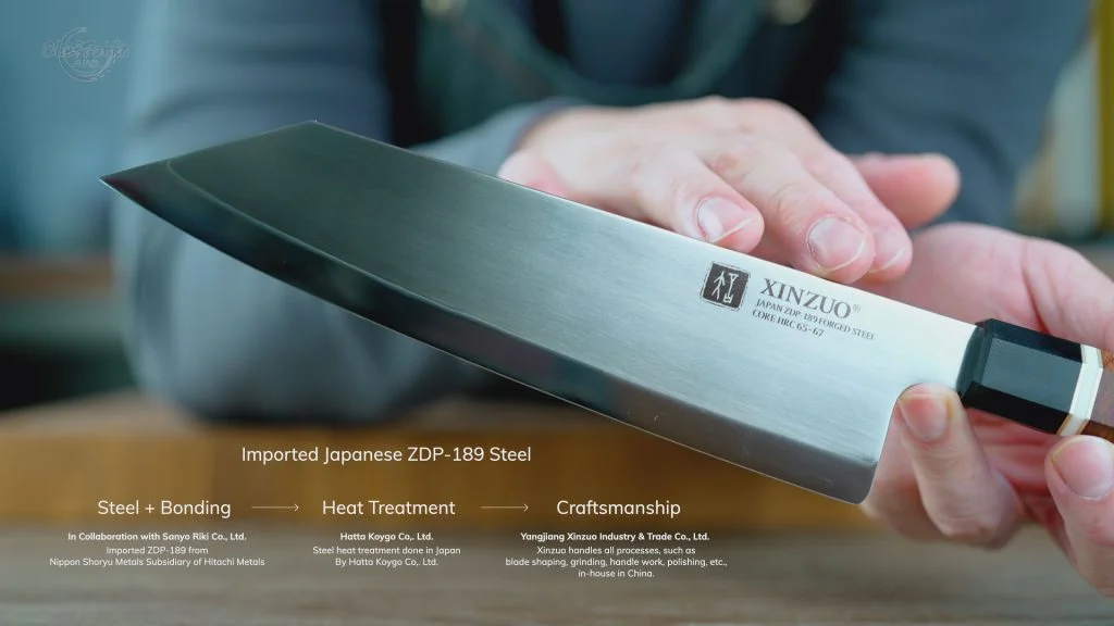 Xinzuo Zhen Series Chef's Knife with Japanese ZDP-189 Review